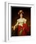 Portrait of Madame De Stael (1766-1817)-Anne-Louis Girodet de Roussy-Trioson-Framed Giclee Print