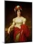 Portrait of Madame De Stael (1766-1817)-Anne-Louis Girodet de Roussy-Trioson-Mounted Giclee Print