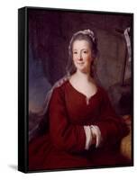 Portrait of Madame De Tencin-Antoine Coypel-Framed Stretched Canvas