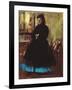 Portrait of Madame Ducros, 1858-Edgar Degas-Framed Giclee Print