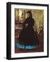 Portrait of Madame Ducros, 1858-Edgar Degas-Framed Giclee Print