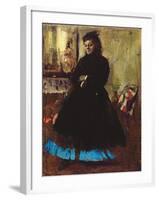 Portrait of Madame Ducros, 1858-Edgar Degas-Framed Giclee Print