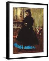 Portrait of Madame Ducros, 1858-Edgar Degas-Framed Giclee Print