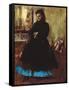 Portrait of Madame Ducros, 1858-Edgar Degas-Framed Stretched Canvas