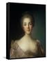 Portrait of Madame Dupin (1706-95)-Jean-Marc Nattier-Framed Stretched Canvas