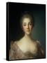 Portrait of Madame Dupin (1706-95)-Jean-Marc Nattier-Framed Stretched Canvas