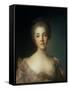 Portrait of Madame Dupin (1706-95)-Jean-Marc Nattier-Framed Stretched Canvas