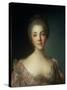 Portrait of Madame Dupin (1706-95)-Jean-Marc Nattier-Stretched Canvas