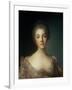 Portrait of Madame Dupin (1706-95)-Jean-Marc Nattier-Framed Giclee Print