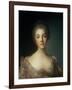 Portrait of Madame Dupin (1706-95)-Jean-Marc Nattier-Framed Giclee Print