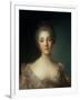 Portrait of Madame Dupin (1706-95)-Jean-Marc Nattier-Framed Giclee Print