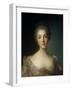 Portrait of Madame Dupin (1706-95)-Jean-Marc Nattier-Framed Giclee Print