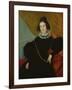 Portrait of Madame Foule (Oil on Canvas)-Alexandre Francois Xavier Sigalon-Framed Giclee Print