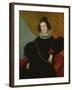 Portrait of Madame Foule (Oil on Canvas)-Alexandre Francois Xavier Sigalon-Framed Giclee Print