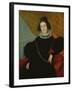Portrait of Madame Foule (Oil on Canvas)-Alexandre Francois Xavier Sigalon-Framed Giclee Print