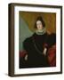 Portrait of Madame Foule (Oil on Canvas)-Alexandre Francois Xavier Sigalon-Framed Giclee Print