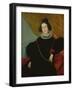 Portrait of Madame Foule (Oil on Canvas)-Alexandre Francois Xavier Sigalon-Framed Giclee Print