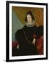 Portrait of Madame Foule (Oil on Canvas)-Alexandre Francois Xavier Sigalon-Framed Giclee Print