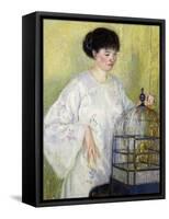 Portrait of Madame Frieseke, C.1912-1913-Frederick Carl Frieseke-Framed Stretched Canvas