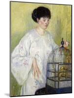 Portrait of Madame Frieseke, C.1912-1913-Frederick Carl Frieseke-Mounted Giclee Print