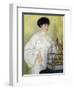 Portrait of Madame Frieseke, C.1912-1913-Frederick Carl Frieseke-Framed Giclee Print