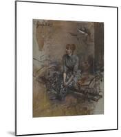 Portrait of Madame Gabrielle Réjane-Giovanni Boldini-Mounted Premium Giclee Print