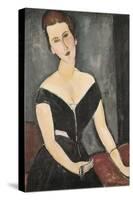 Portrait of Madame Georges Van Muyden-Amedeo Modigliani-Stretched Canvas