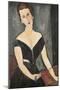 Portrait of Madame Georges Van Muyden-Amedeo Modigliani-Mounted Art Print
