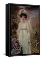 Portrait of Madame Gervex, 1899-Henri Gervex-Framed Stretched Canvas