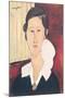 Portrait of Madame Hanka Zborowska, 1917-Amedeo Modigliani-Mounted Giclee Print