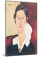 Portrait of Madame Hanka Zborowska, 1917-Amedeo Modigliani-Mounted Giclee Print