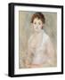 Portrait of Madame Heriot-Pierre-Auguste Renoir-Framed Giclee Print