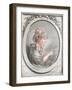 Portrait of Madame Huet, C1773-Gilles Demarteau-Framed Giclee Print