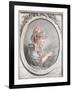 Portrait of Madame Huet, C1773-Gilles Demarteau-Framed Giclee Print