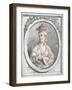 'Portrait of Madame Huet', c18th century-Gilles Demarteau-Framed Giclee Print