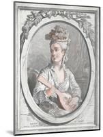 'Portrait of Madame Huet', c18th century-Gilles Demarteau-Mounted Giclee Print