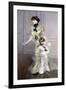 Portrait of Madame Hugo, and Her Son, 1924-Giovanni Boldini-Framed Giclee Print