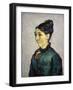 Portrait of Madame Jeanne Lafuye Trabuc, 1889-Vincent van Gogh-Framed Giclee Print