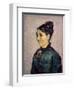 Portrait of Madame Jeanne Lafuye Trabuc, 1889-Vincent van Gogh-Framed Premium Giclee Print
