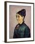 Portrait of Madame Jeanne Lafuye Trabuc, 1889-Vincent van Gogh-Framed Giclee Print