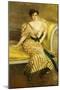 Portrait of Madame Josephina Alvear de Errazuriz, 1892-Giovanni Boldini-Mounted Giclee Print