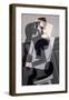 Portrait of Madame Josette Gris-Juan Gris-Framed Premium Giclee Print