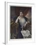 Portrait of Madame La Cometesse De Kersaint-Francois Flameng-Framed Giclee Print