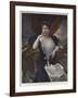 Portrait of Madame La Cometesse De Kersaint-Francois Flameng-Framed Giclee Print