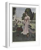 Portrait of Madame La Princess Youssopoff-Francois Flameng-Framed Giclee Print