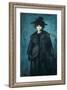 Portrait of Madame Laura Leroux-Jean-Jacques Henner-Framed Giclee Print