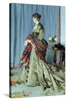 Portrait of Madame Louis Joachim Gaudibert, 1868-Claude Monet-Stretched Canvas