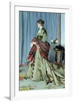 Portrait of Madame Louis Joachim Gaudibert, 1868-Claude Monet-Framed Giclee Print