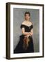 Portrait of Madame Louis Singer-Paul Jacques Aime' Baudry-Framed Giclee Print