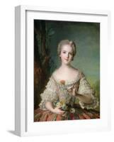 Portrait of Madame Louise de France at Fontevrault, 1748-Jean-Marc Nattier-Framed Giclee Print